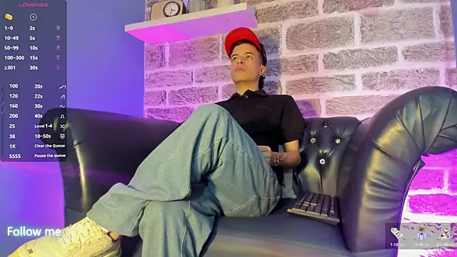 kevinn bluee online show from May 25, 2026, 9:10 pm