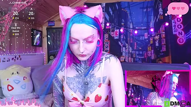 NekoCyber online show from July 2, 2026, 4:51 am