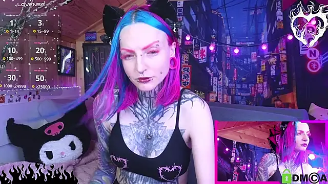 NekoCyber online show from July 19, 2026, 5:22 am