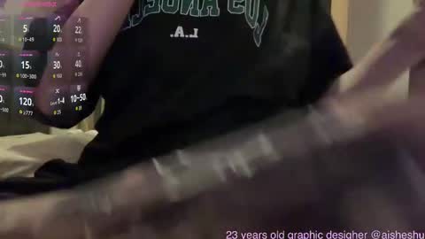 Aishe online show from November 12, 2025, 4:02 am