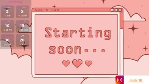 Lili  online show from June 5, 2026, 7:08 pm