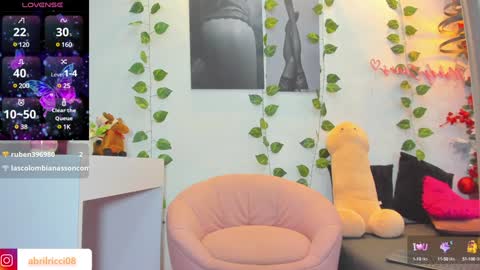 Snapshot of abril_ricci chatting on January 10, 2025, 10:28 am Abril  online show from January 10, 2025, 10:28 am