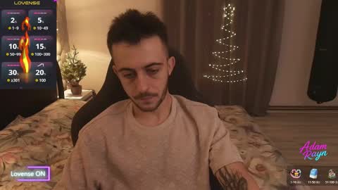 Adam Rayn online show from December 16, 2025, 7:30 pm