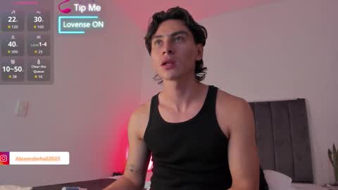 Snapshot of alexxander_hall chatting on September 26, 2025, 2:15 am Alexxander Hall online show from September 26, 2025, 2:15 am