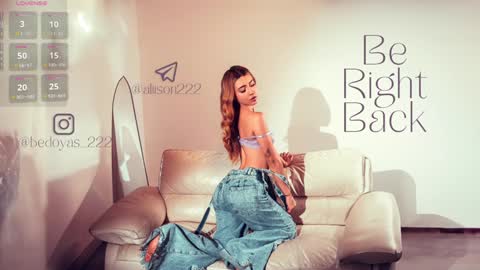 A L I S O N  online show from January 12, 2025, 10:54 pm