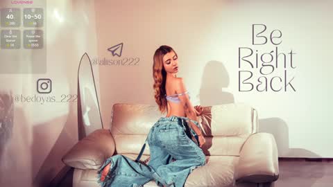 A L I S O N  online show from January 14, 2025, 10:12 pm