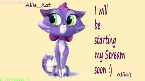 Snapshot of allie__kat chatting on April 3, 2026, 2:48 pm Allie online show from April 3, 2026, 2:48 pm