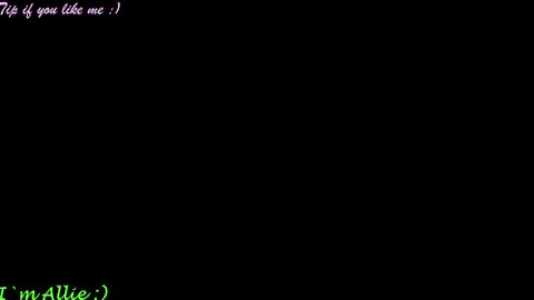 Snapshot of allie__kat chatting on April 26, 2026, 1:09 pm Allie online show from April 26, 2026, 1:09 pm