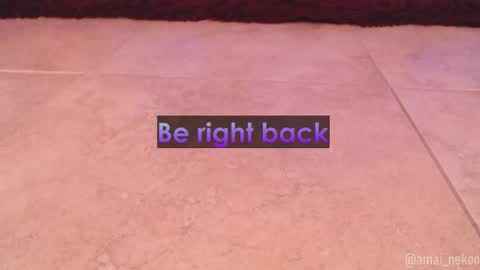 Amai  Sinclair  online show from November 10, 2025, 6:01 am