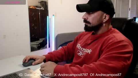 Snapshot of andrecampos87 chatting on February 20, 2026, 10:32 pm Instagram online show from February 20, 2026, 10:32 pm
