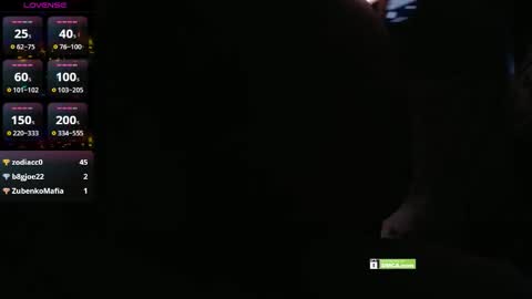 Angelina online show from December 18, 2025, 4:57 pm