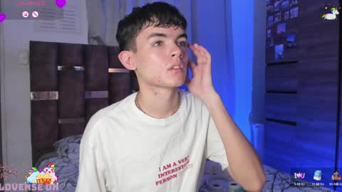 Snapshot of angelocute_ chatting on January 15, 2025, 2:24 pm Angelo I work from home this is my room  online show from January 15, 2025, 2:24 pm