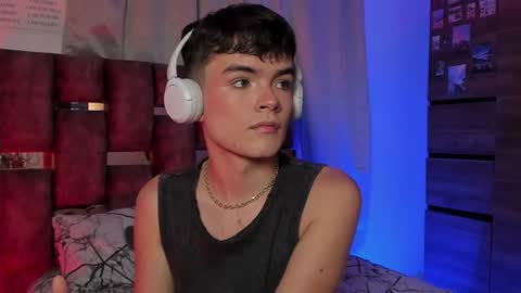 Snapshot of angelocute_ chatting on February 8, 2025, 5:40 am Angelo I work from home this is my room  online show from February 8, 2025, 5:40 am