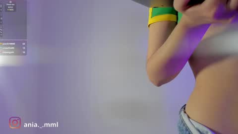 Snapshot of ania_mml chatting on January 22, 2025, 11:21 pm Ania online show from January 22, 2025, 11:21 pm