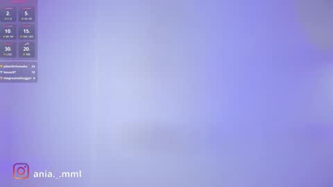 Snapshot of ania_mml chatting on February 5, 2025, 11:17 pm Ania online show from February 5, 2025, 11:17 pm