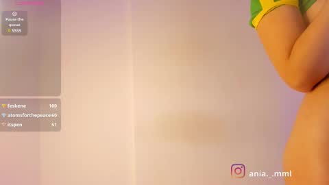 Snapshot of ania_mml chatting on February 22, 2025, 11:24 pm Ania online show from February 22, 2025, 11:24 pm