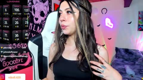 Snapshot of anni_420_ chatting on February 6, 2025, 6:08 am Nikoll online show from February 6, 2025, 6:08 am