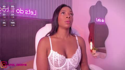 Snapshot of april_ebony18_ chatting on February 1, 2025, 10:37 am April online show from February 1, 2025, 10:37 am