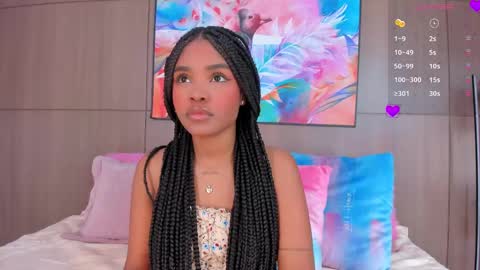 Aria Foster online show from February 24, 2025, 3:55 am