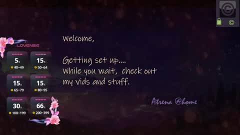 Atrena online show from September 18, 2025, 2:02 am