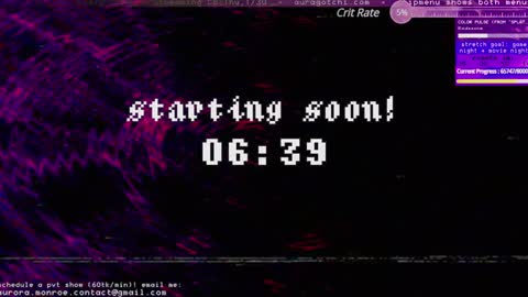 Snapshot of auragotchi chatting on January 27, 2025, 4:09 am Aurora  Aura online show from January 27, 2025, 4:09 am
