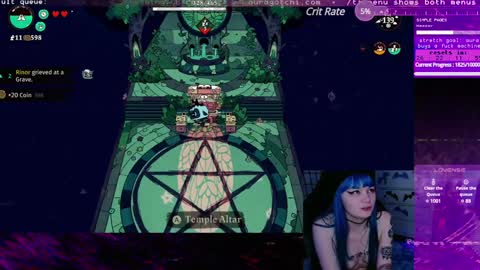 Snapshot of auragotchi chatting on February 2, 2025, 6:48 am Aurora  Aura online show from February 2, 2025, 6:48 am