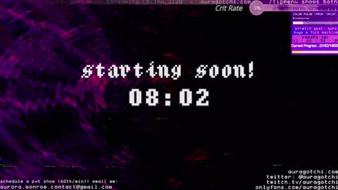 Snapshot of auragotchi chatting on February 17, 2025, 4:20 am Aurora  Aura online show from February 17, 2025, 4:20 am