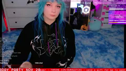 Aurora  Aura online show from November 27, 2025, 6:04 am