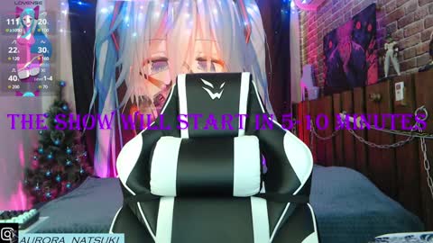 AURORA NATSUKI online show from January 10, 2025, 11:11 am