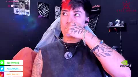 Axel Rouse online show from September 9, 2025, 5:23 pm