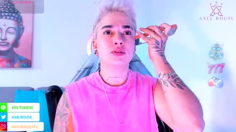 Axel Rouse online show from March 26, 2026, 3:39 pm