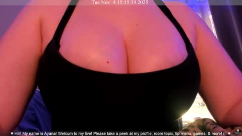 Ayana Delatorre online show from November 4, 2025, 11:15 pm