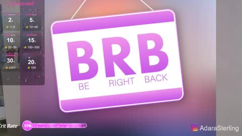 adara sterling online show from February 14, 2025, 5:03 pm