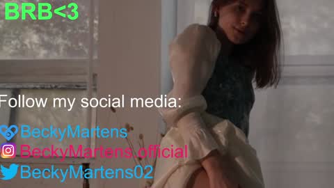 BeckyMartens come join me on    while im offline here  online show from December 25, 2024, 4:01 am