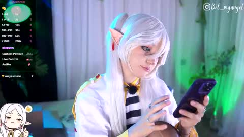 In instagran bel myangel online show from March 31, 2026, 6:30 pm