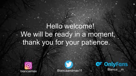 bianca and maxwell online show from January 15, 2025, 12:30 am