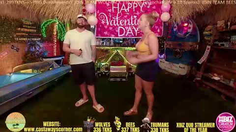 Mya and Angelo online show from February 16, 2026, 5:25 am