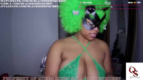 Queen Siren online show from October 1, 2025, 10:54 am