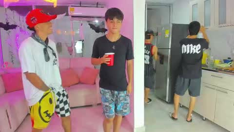 Snapshot of boysdeluxemilitary chatting on October 11, 2025, 5:28 am JHON ARES AND NEID online show from October 11, 2025, 5:28 am