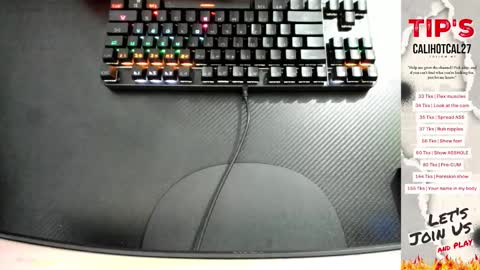 calihotcaliente27 online show from September 29, 2025, 11:04 am