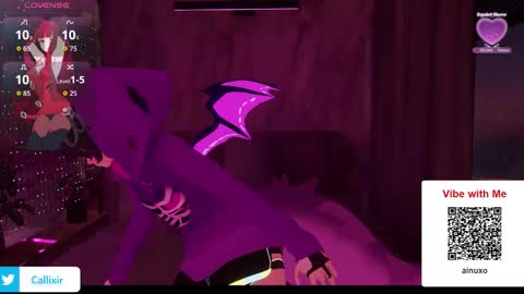 Callixir online show from October 12, 2025, 1:26 am