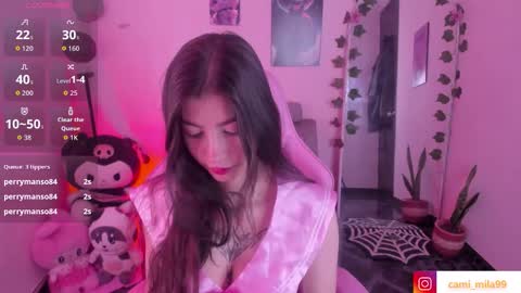 Snapshot of cami_mila99 chatting on October 21, 2025, 8:53 pm CAMI  online show from October 21, 2025, 8:53 pm