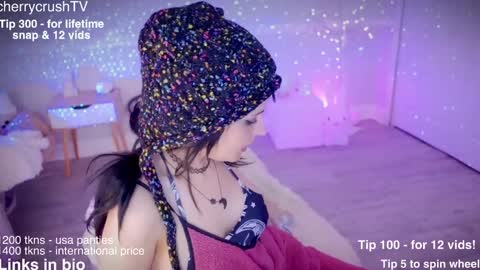 Snapshot of cherrycrush chatting on September 24, 2025, 7:06 pm Cherry Crush online show from September 24, 2025, 7:06 pm