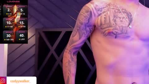 Snapshot of codyywalker chatting on February 18, 2026, 5:14 am Cody Walker online show from February 18, 2026, 5:14 am