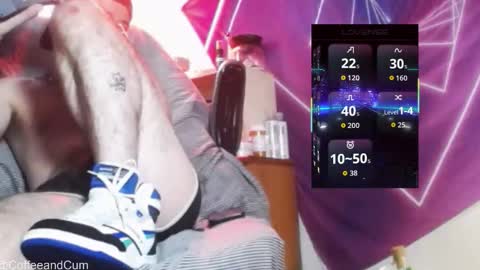 CoffeeandCum online show from October 21, 2025, 6:30 pm