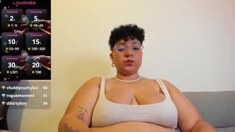 Snapshot of curly_cam_queen chatting on March 2, 2025, 6:05 am Bruna online show from March 2, 2025, 6:05 am