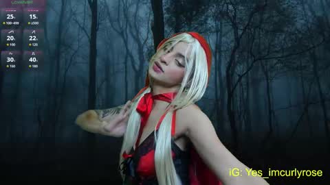 Snapshot of curlyrose_ chatting on October 29, 2025, 12:24 am Rose online show from October 29, 2025, 12:24 am