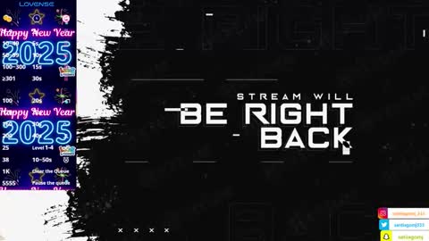 SANTI  independent model online show from January 5, 2026, 7:28 pm