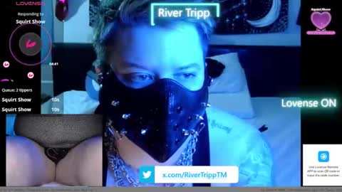 Snapshot of dominixziz chatting on June 6, 2026, 2:05 am River Tripp online show from June 6, 2026, 2:05 am