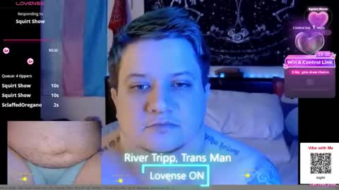 Snapshot of dominixziz chatting on June 11, 2026, 4:32 am River Tripp online show from June 11, 2026, 4:32 am